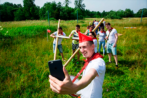 Тимбилдинг пионерский лагерь