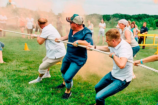 Отметить день рождения СПб тимбилдинг неспортивная олимпиада