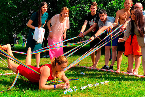 Отметить день рождения СПб тимбилдинг неспортивная олимпиада