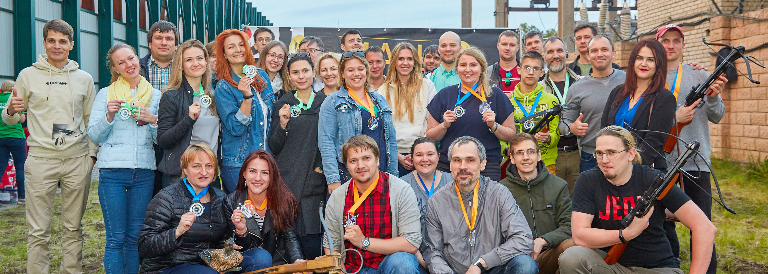 Выездной тимбилдинг на природе СПб