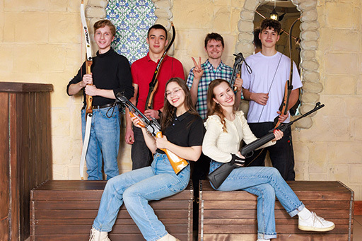 стрельба из арбалета в спб