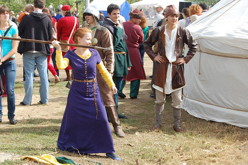 Исторический тир лук