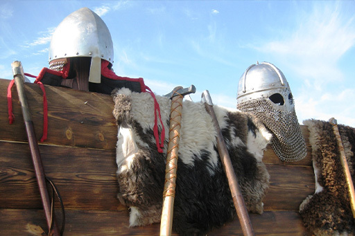 Фотозона викинги заказать