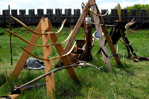 Исторический тир лук на мероприятие