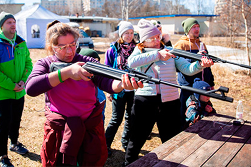 Выездной лучный тир СПб