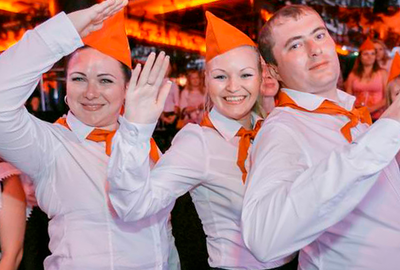 Корпоратив на 23 февраля в стиле СССР